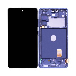 Touch+Display+Frame Samsung Galaxy S20 FE 4G/5G 2020/G780/G781 com Antenna Service Pack Navy Azul/Preto Touch+Display+Frame Samsung Galaxy S20 FE 4G/5G 2020/G780/G781 com Antenna Service Pack Navy Azul/Preto